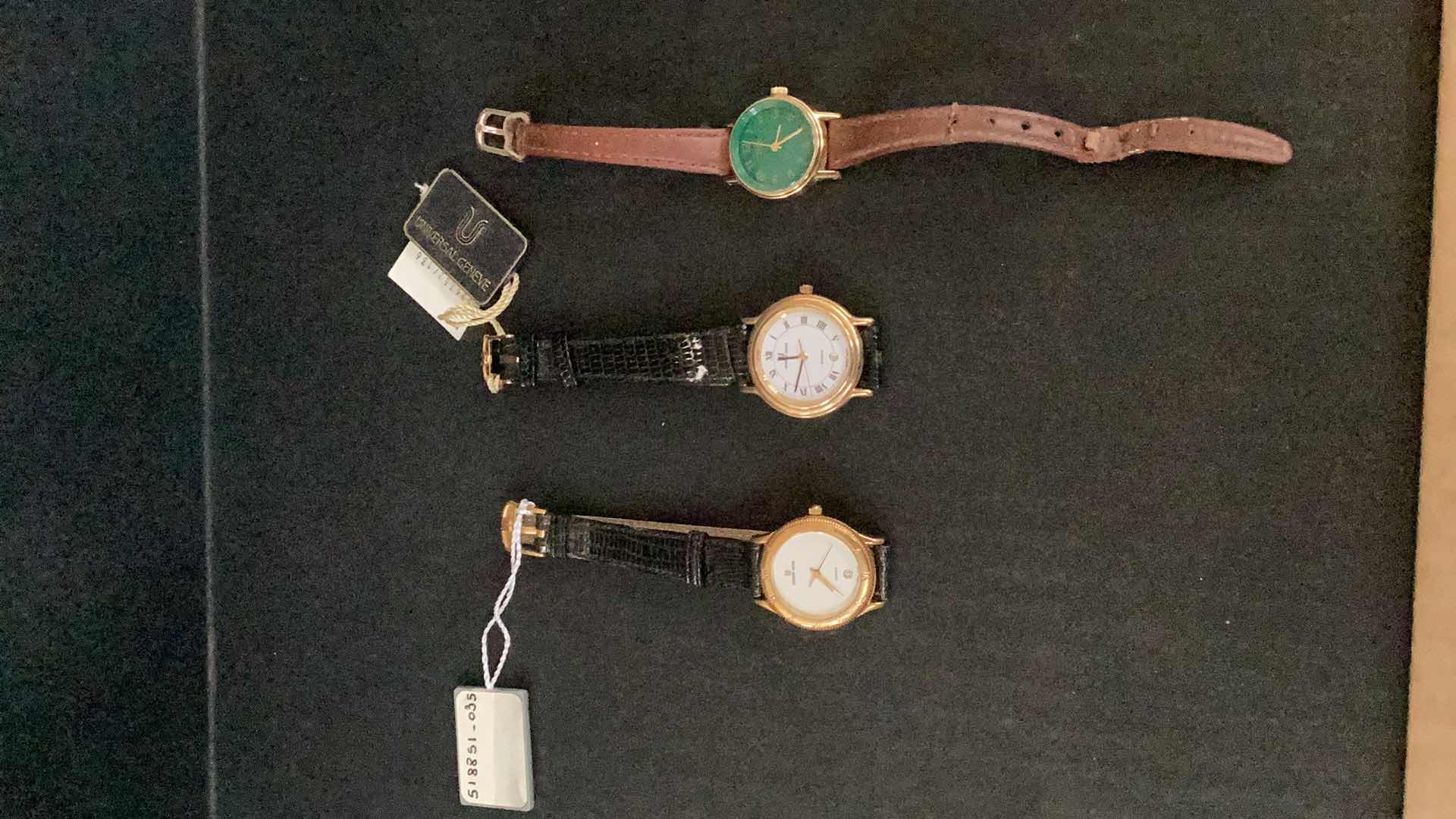 Photo 1 of 2 UNIVERSAL GENEVE AND ONE INDIGLO WATCHES