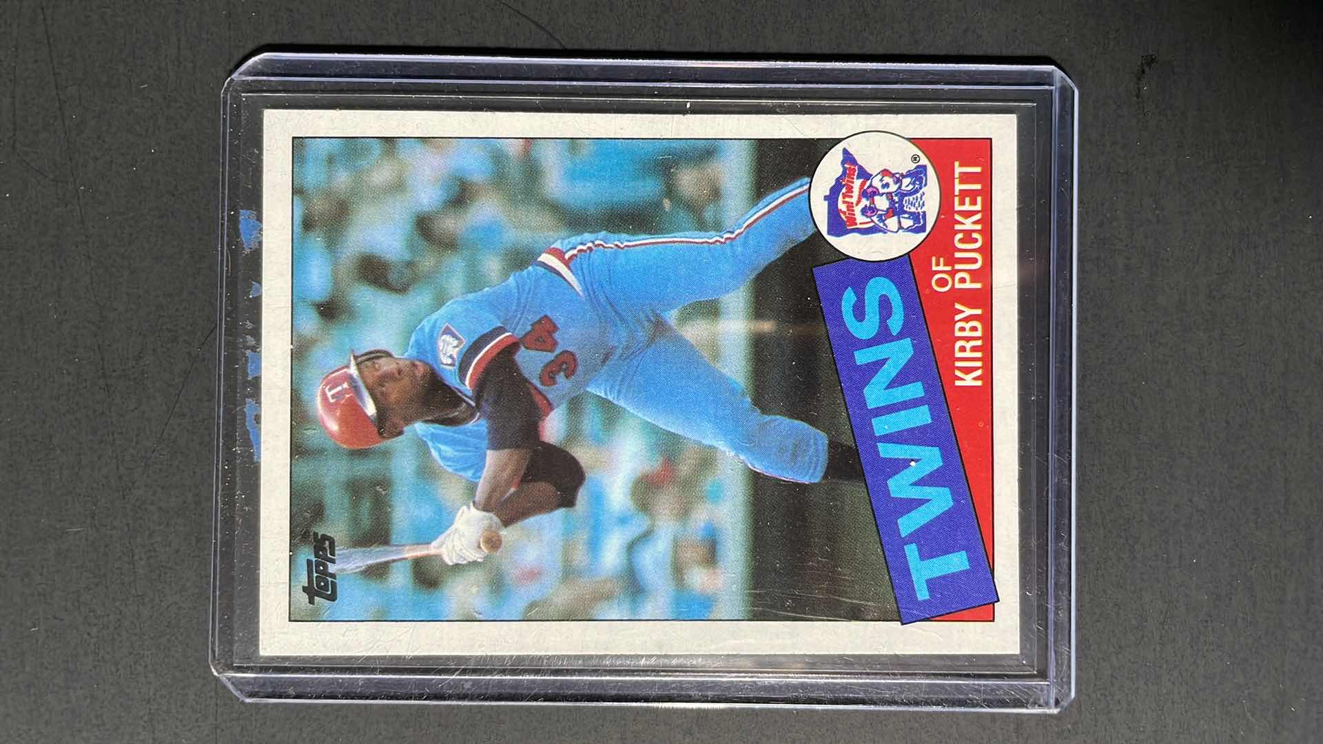 Photo 1 of 1985 TOPPS KIRBY PUCKETT ROOKIE CARD 536