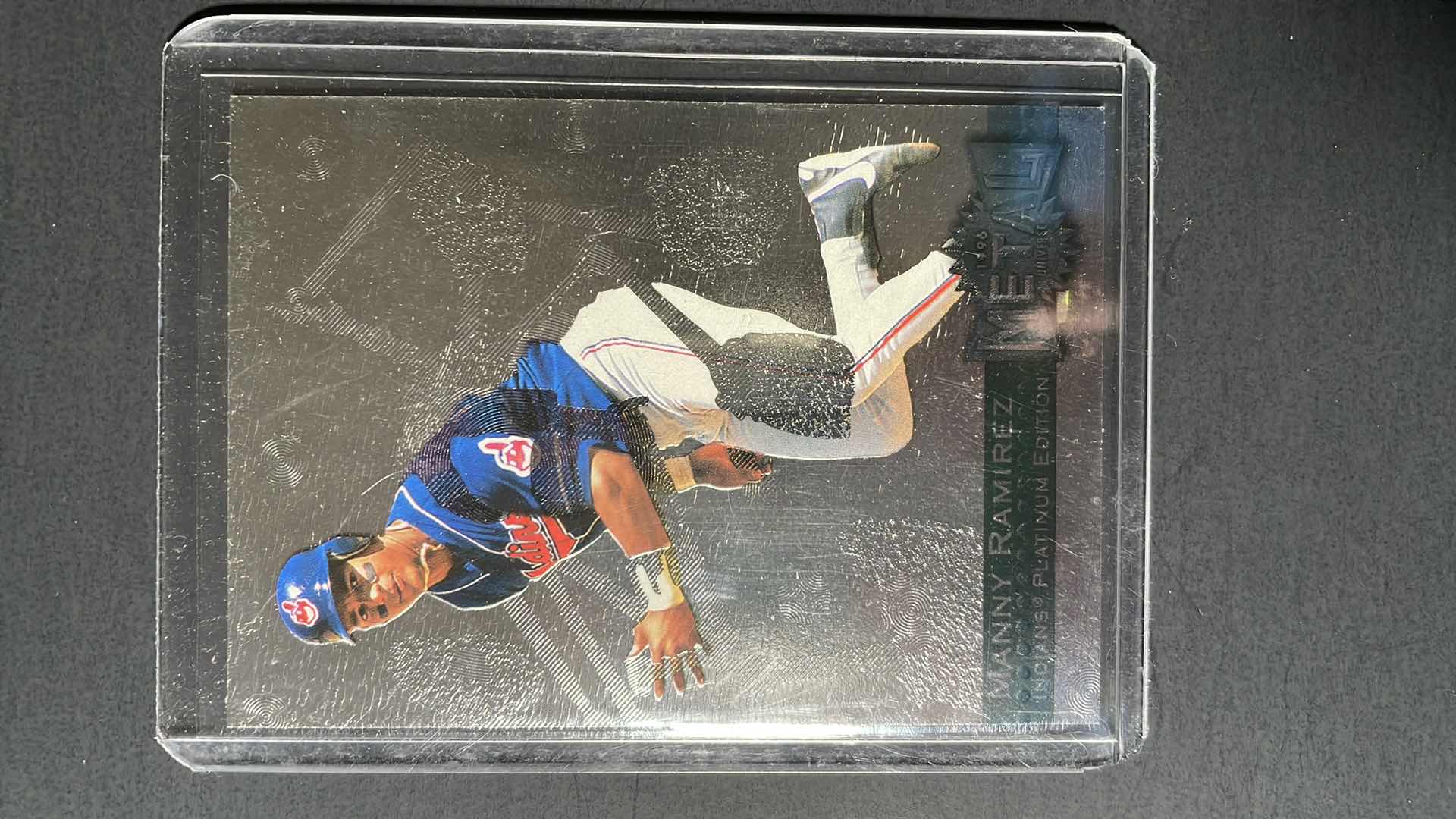 Photo 1 of 1996 FLEER MANNY RAMIREZ  PLATINUM EDITION