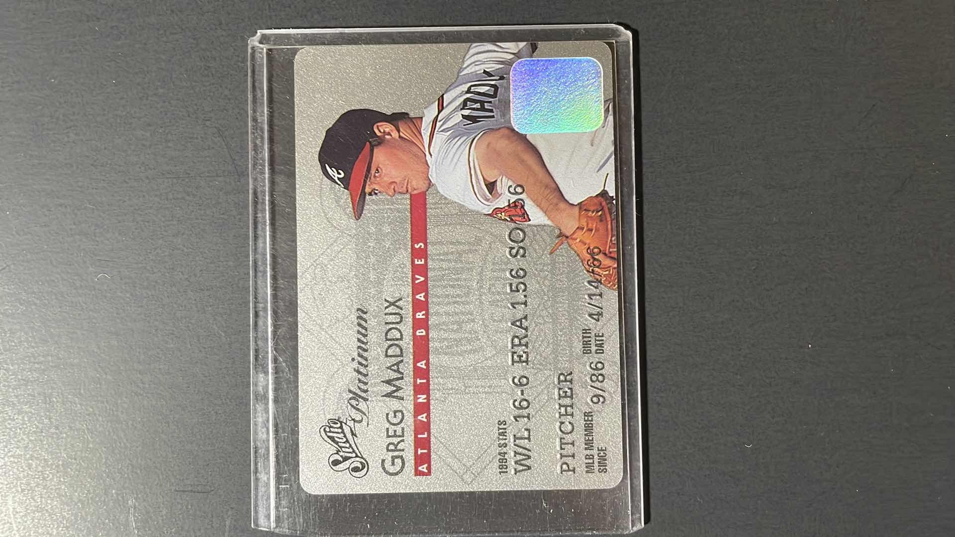 Photo 1 of 1995 DUNROSS GREG MADDUX STUDIO PLATINUM