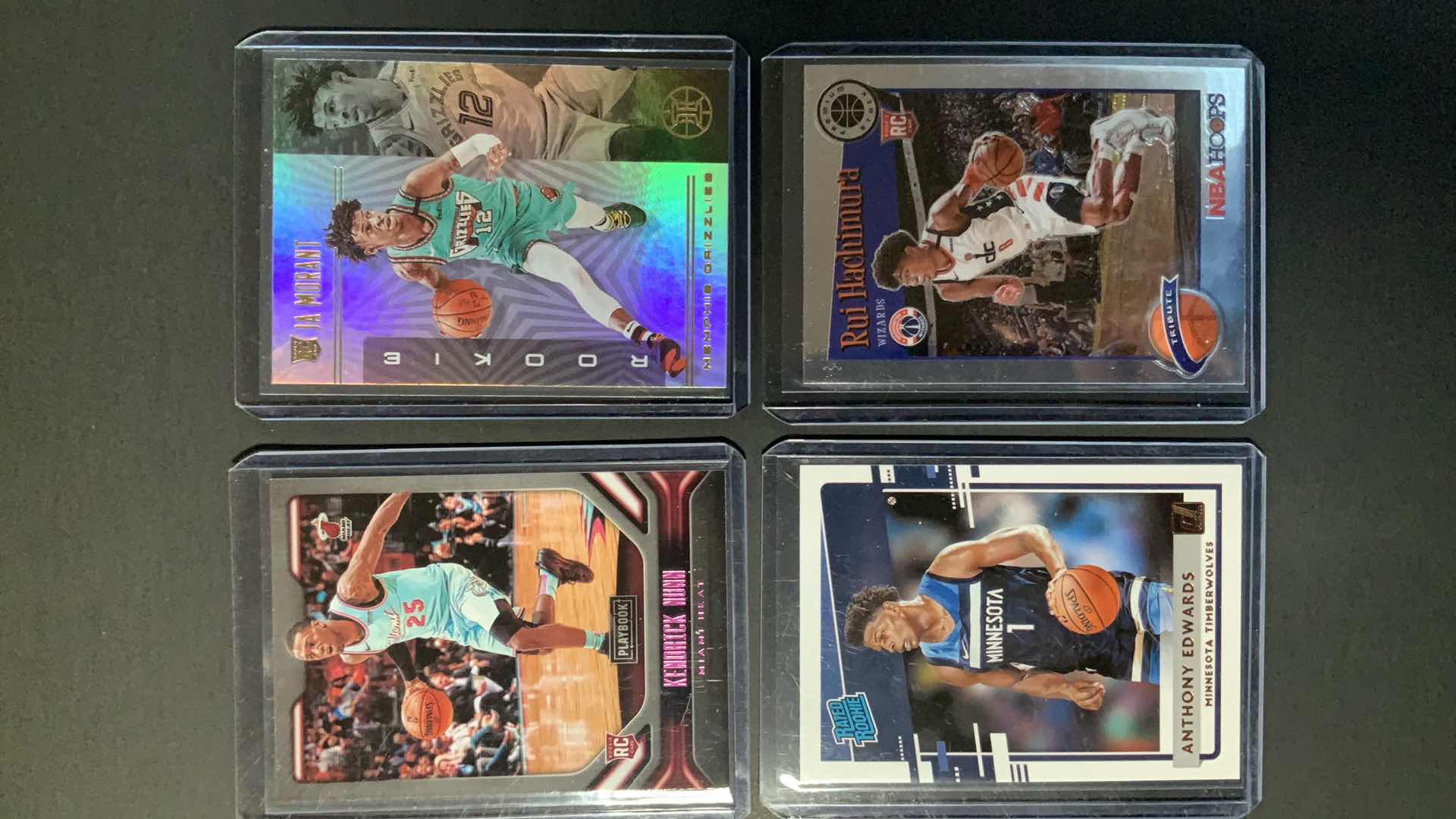 Photo 1 of ROOKIE SET PANINI KENDRICK NUNN JA MORANT ANTHONY EDWARDS RUI HACHIMURA