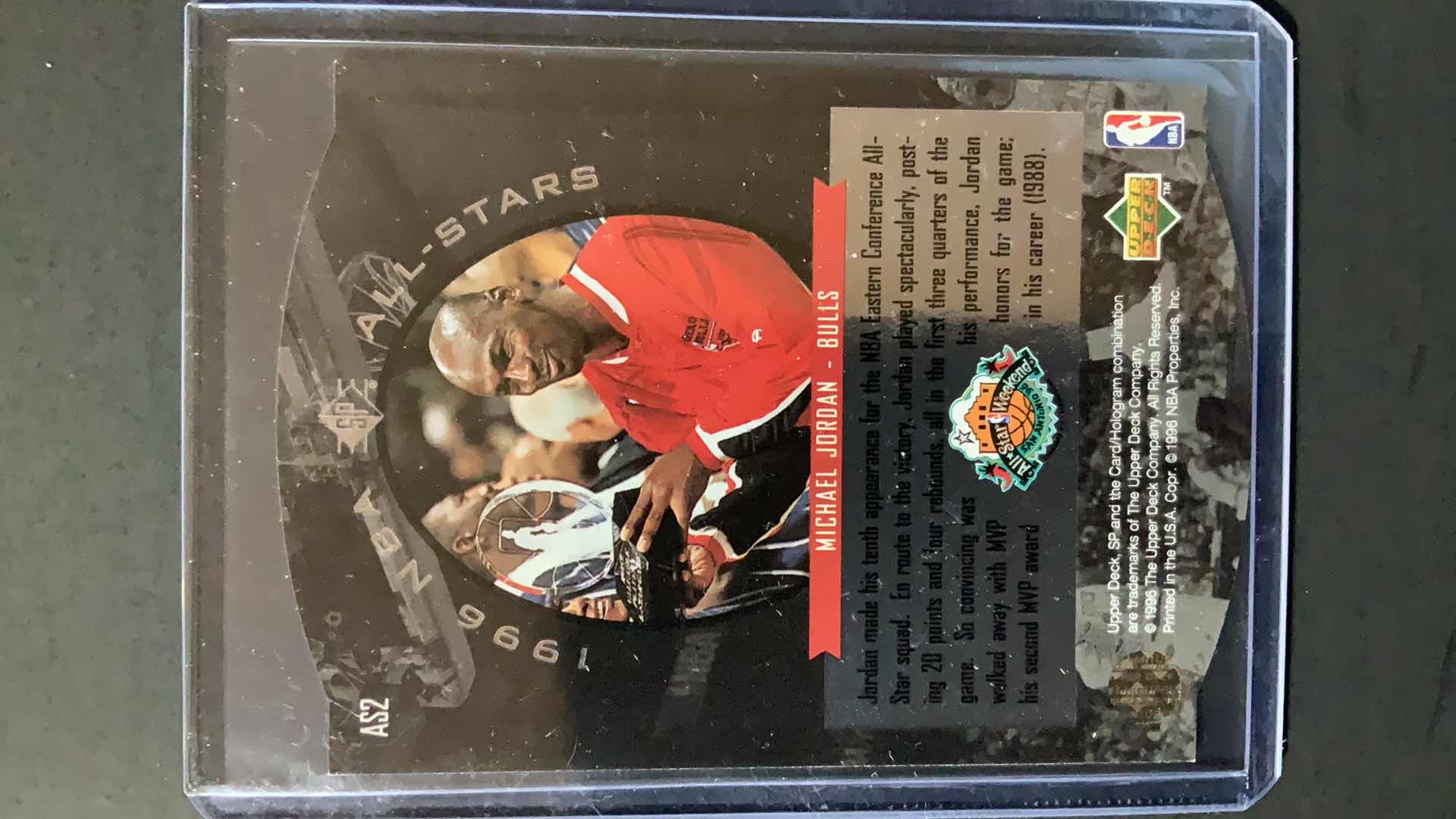 Photo 2 of 1996 UPPER DECK MICHAEL JORDAN