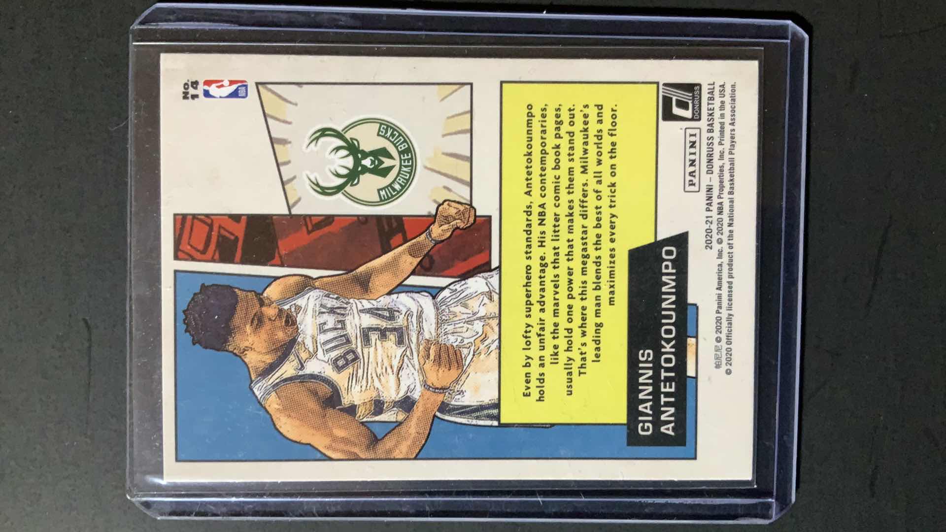 Photo 2 of 2020 PANINI GIANNIS ANTETOKOUNMPO