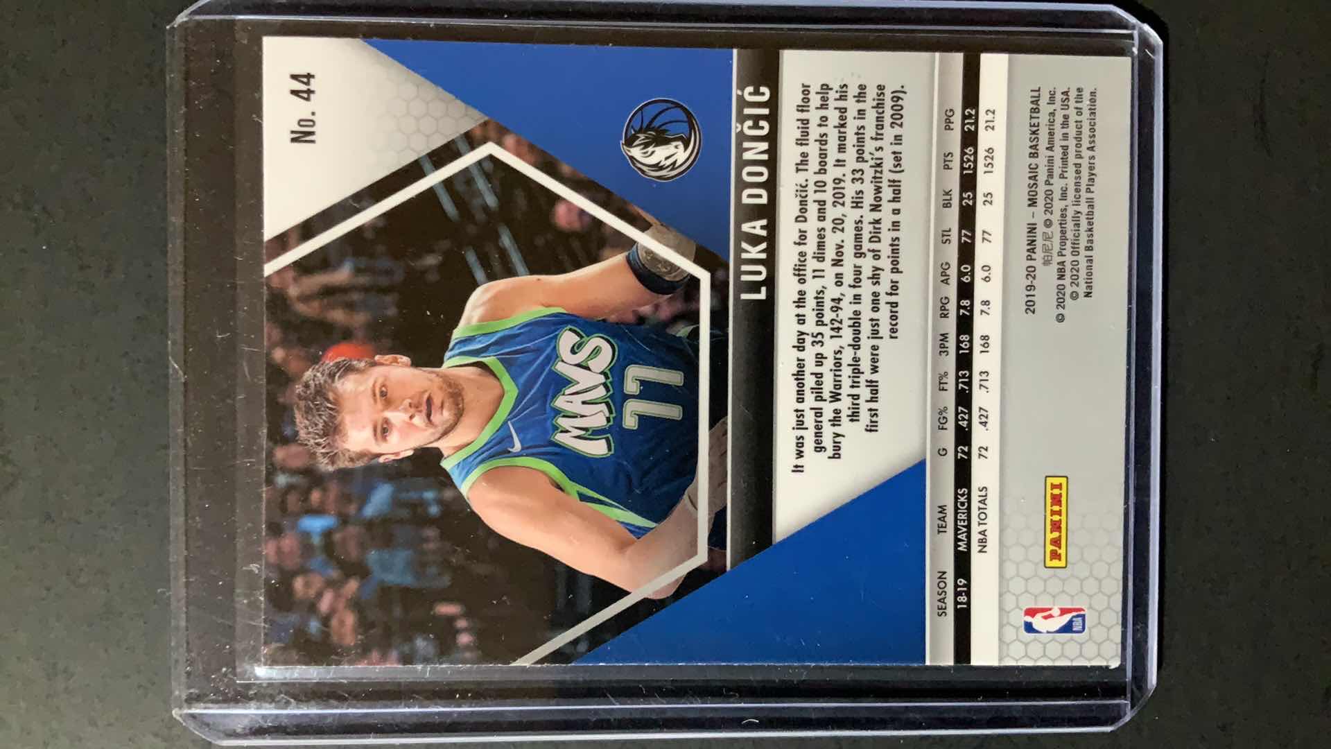 Photo 2 of 2020 PANINI LUKA DONCIC