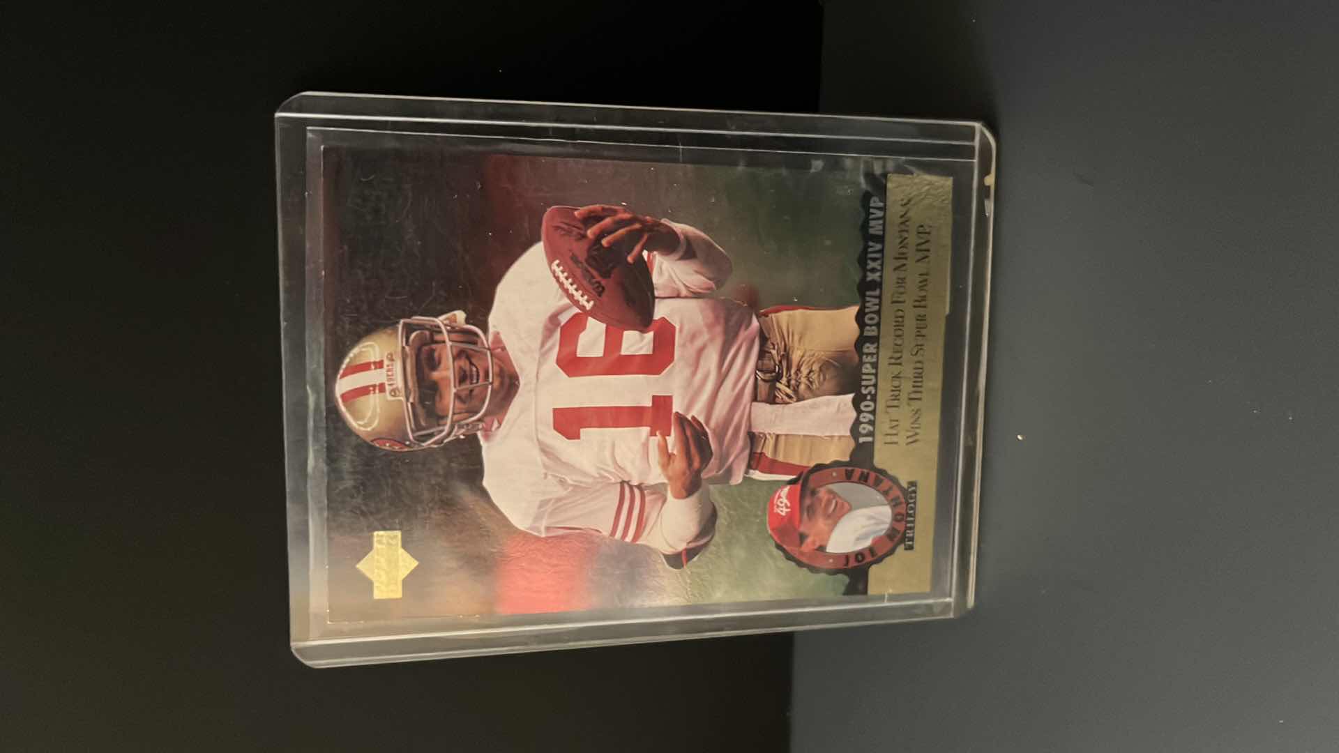 Photo 1 of 1995 UPPER DECK JOE MONTANA SUPER BOWL MVP #MT14