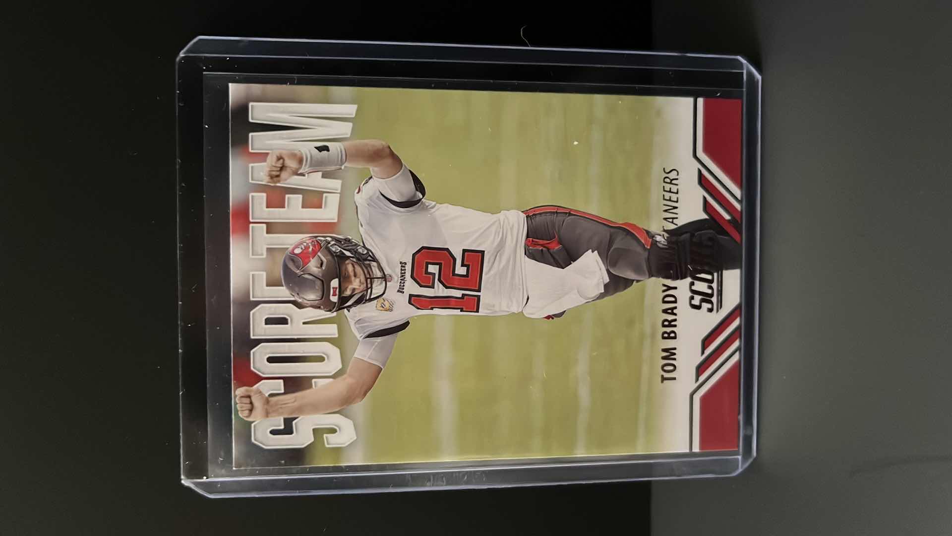 Photo 1 of 2021 SCORE TOM BRADY SCORE TEAM CARD #ST25