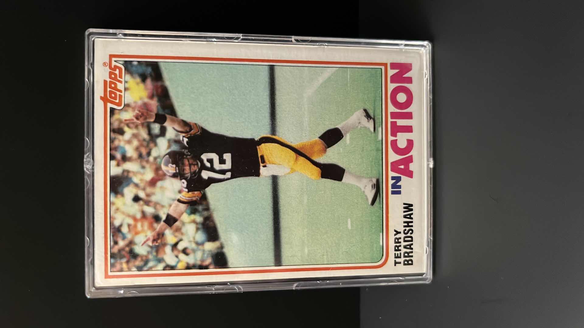 Photo 1 of 1982 TOPPS FOOTBALL CARD TERRY BRADSHAW #205