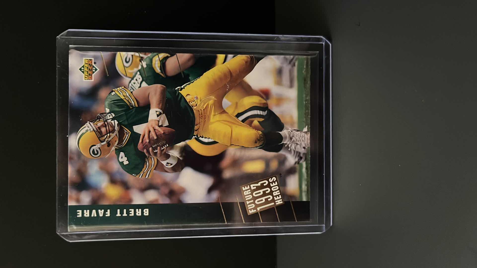 Photo 1 of 1993 UPPER DECK BRETT FAVRE ROOKIE CARD FUTURE HEROES  # 44 of 45