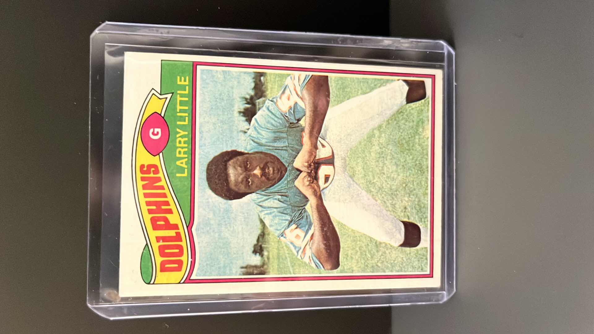 Photo 1 of 1977 TOPPS FOOTBALL CARD LARRY LITTLE DOLPHINS #172