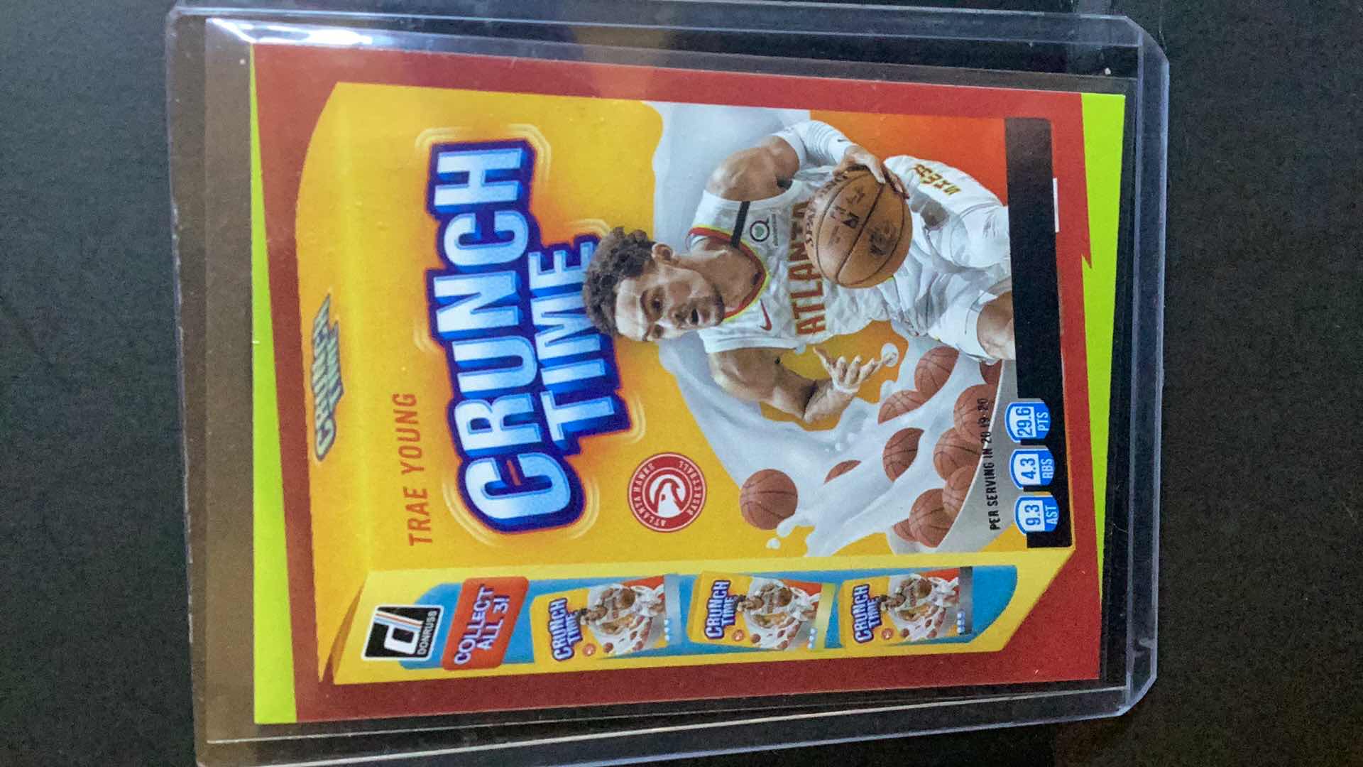 Photo 1 of 2020 DONRUSS TRAE YOUNG CRUNCH TIME #3