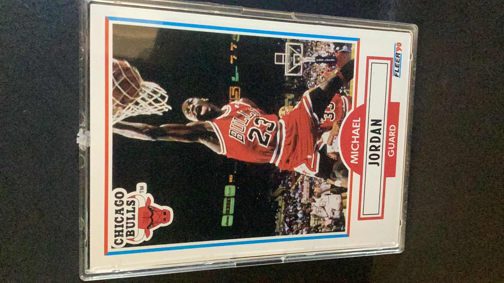 Photo 1 of 1990 MICHAEL JORDAN FLEER #26