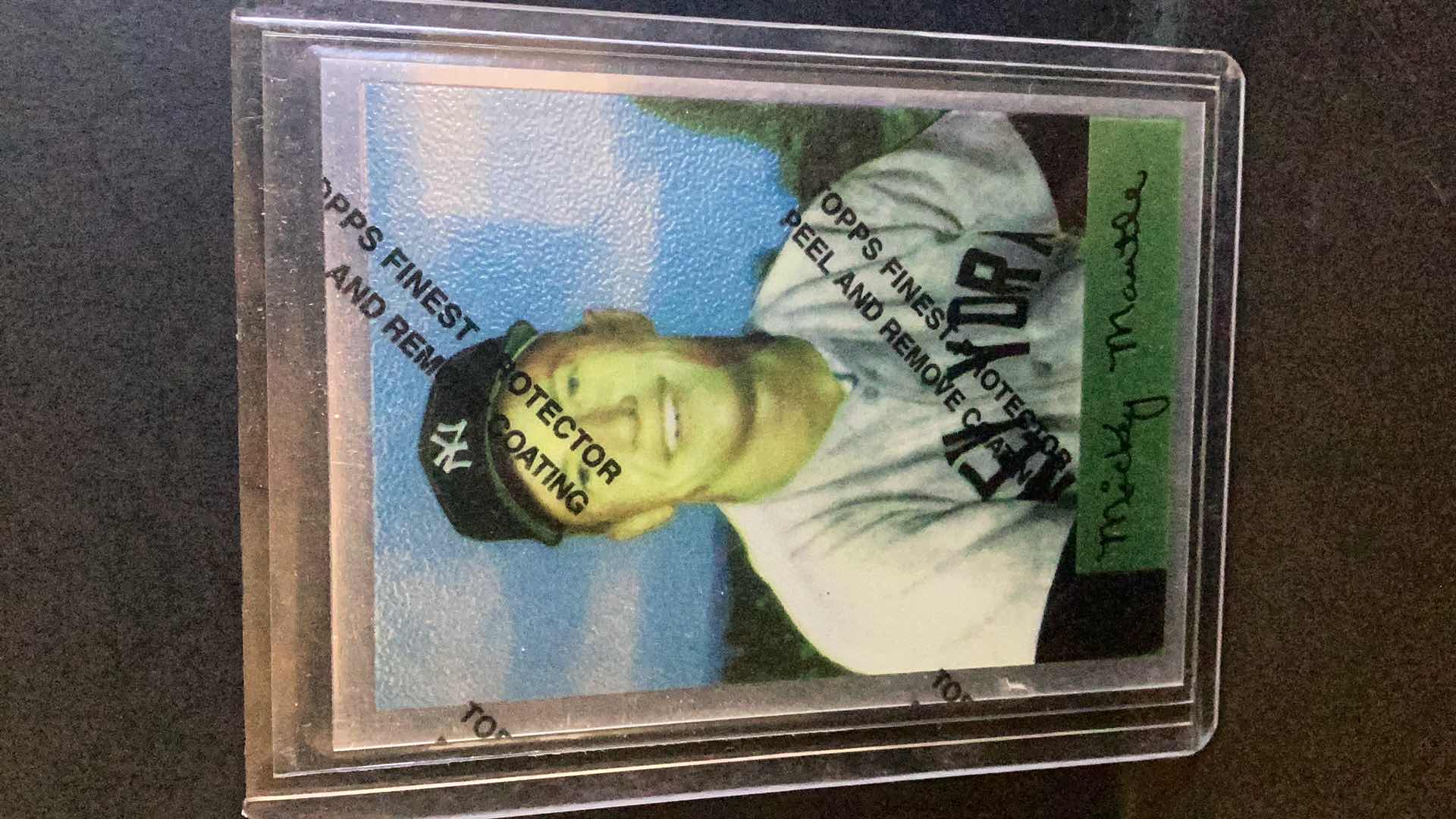 Photo 1 of 1996 MICKEY MANTLE COMMEMORATIVE SET CARD #65