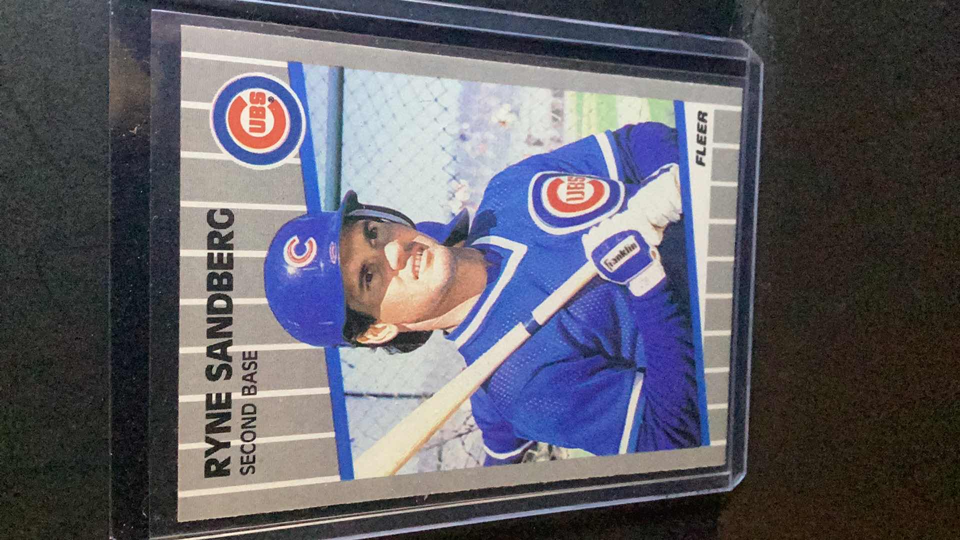 Photo 1 of 1989 RYNE SANDBERG FLEER #437