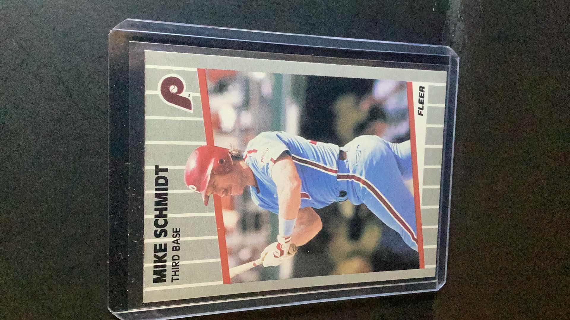 Photo 1 of 1989 MIKE SCHMIDT FLEER #582