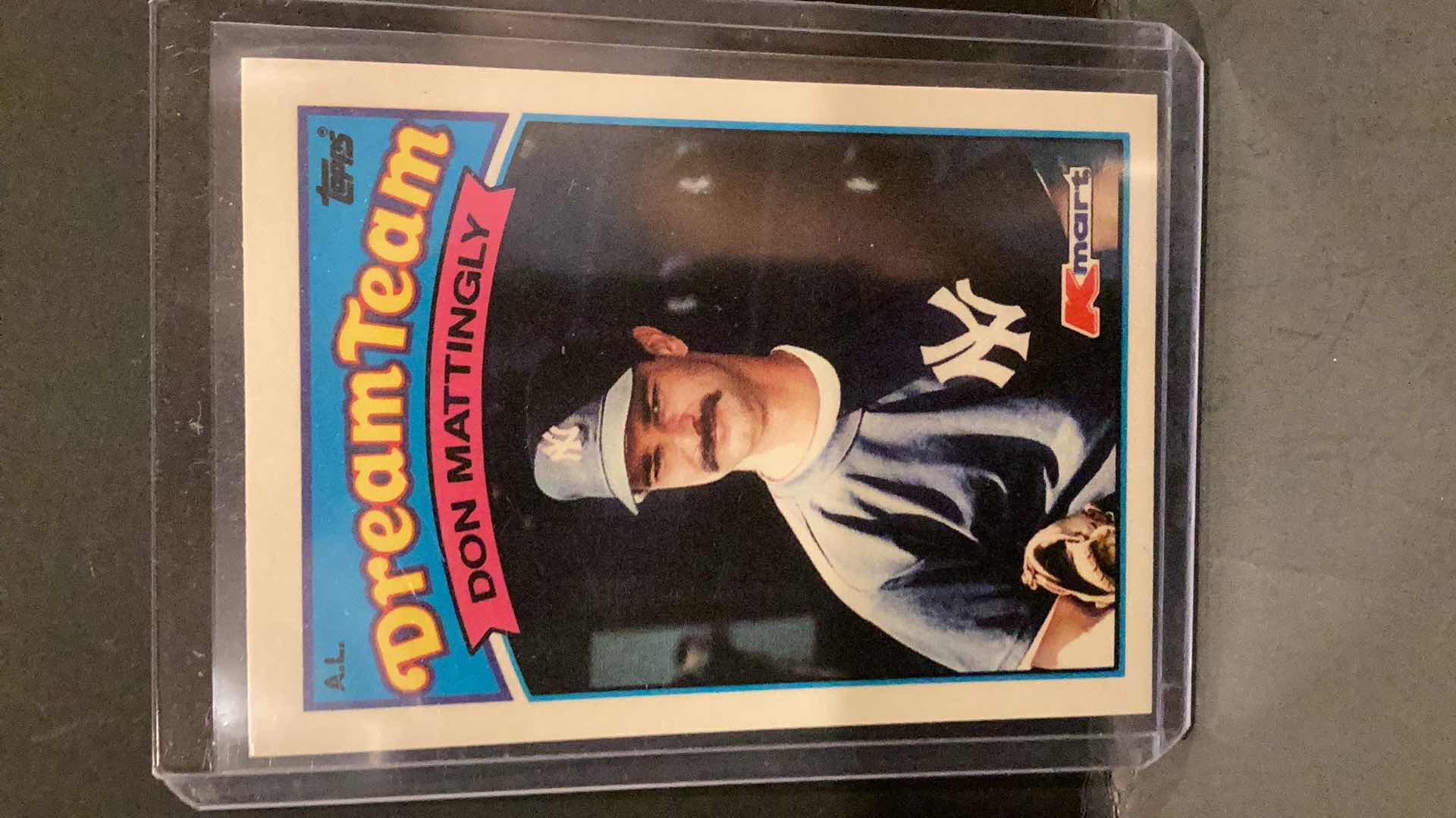 Photo 1 of 1989 DON MATTINGLY DREAM TEAM CARD #12