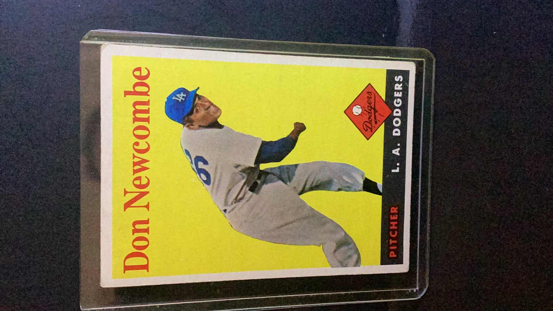 Photo 1 of 1958 DON NEWCOMBE TOPPS # 340