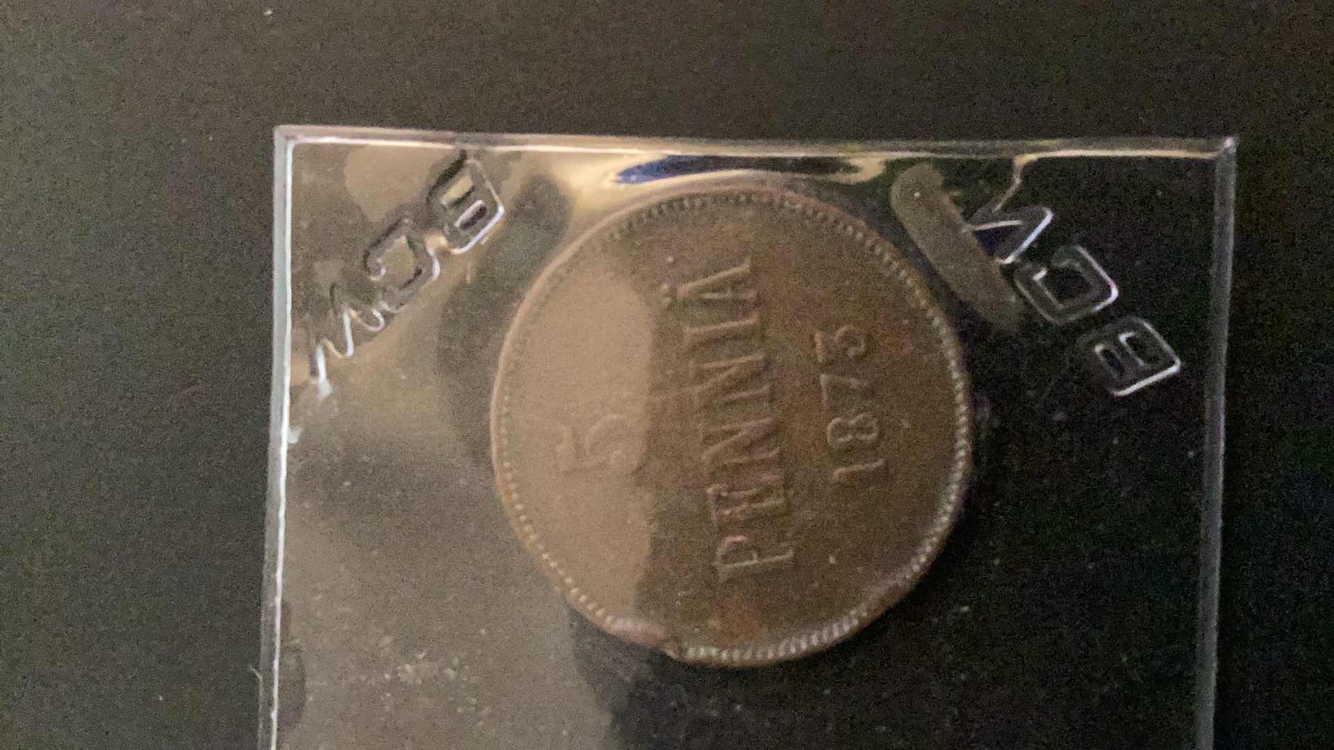 Photo 2 of 1873 FINLAND FIVE PENNIA COIN