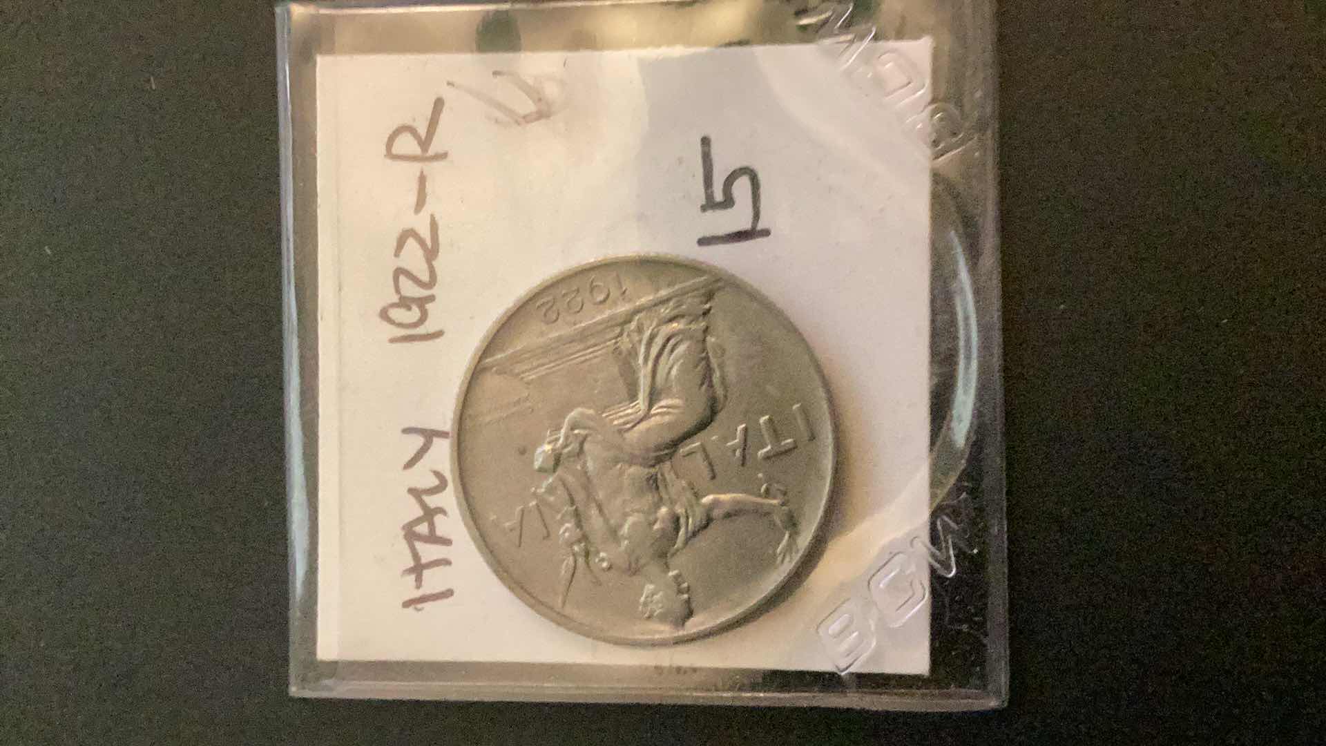 Photo 1 of 1922 ITALY LIRA