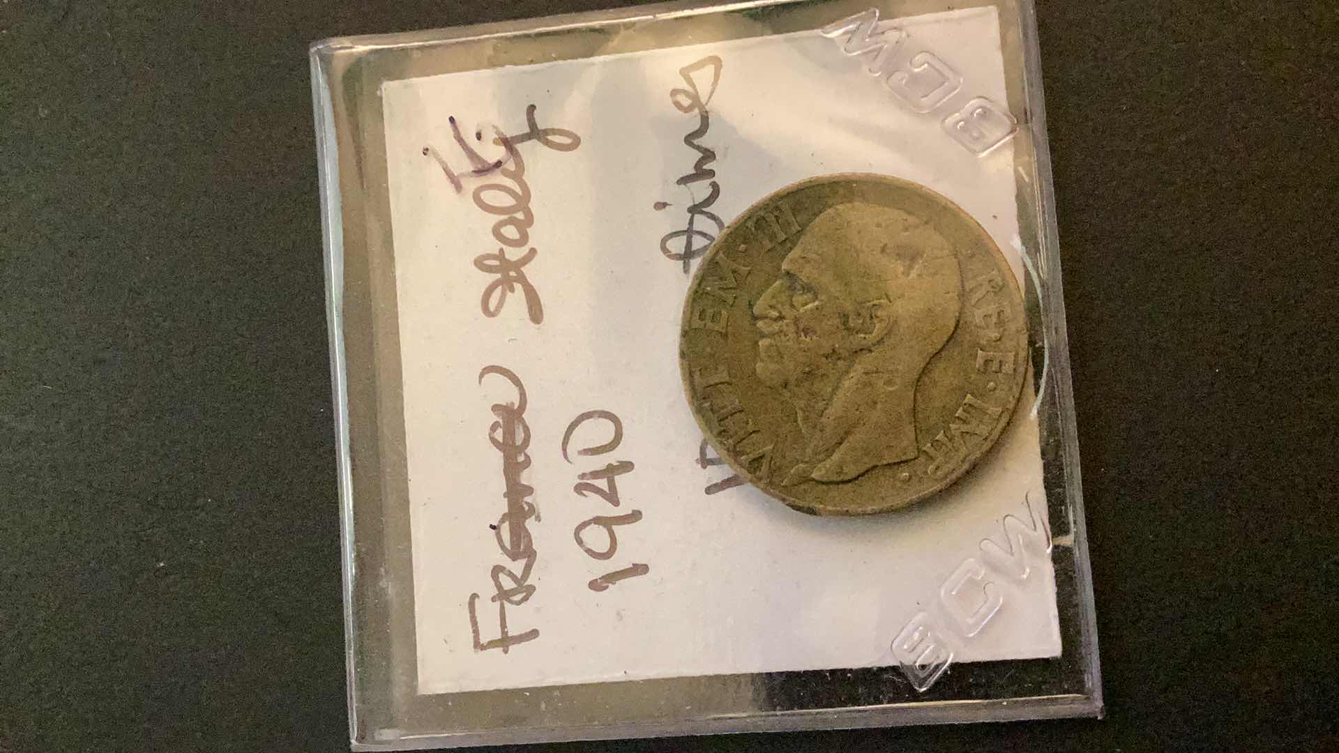 Photo 1 of 1940 ITALY COIN