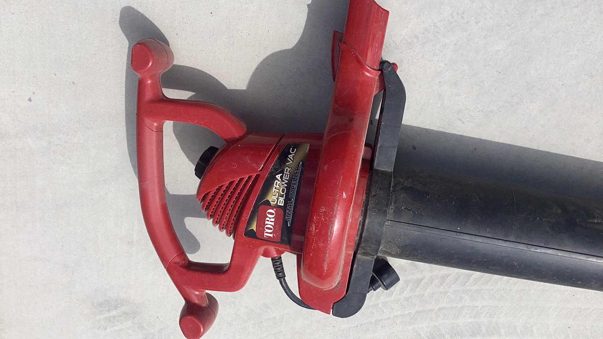 Photo 2 of TORO ULTRA BLOWER VAC