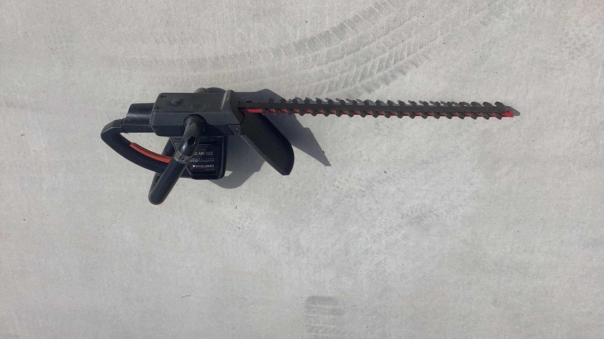 Photo 1 of CRAFTSMAN ELECTRIC 20” HEDGE CUTTER