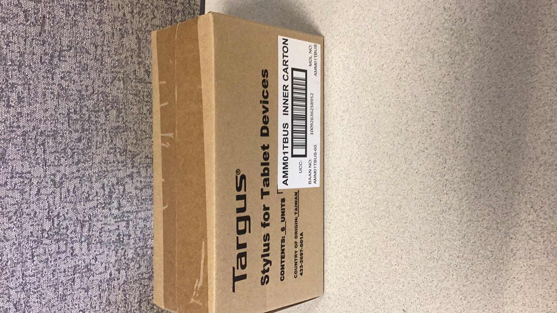 Photo 1 of BOX OF 6 TARGUS STYLUS FOR TABLET DEVICES