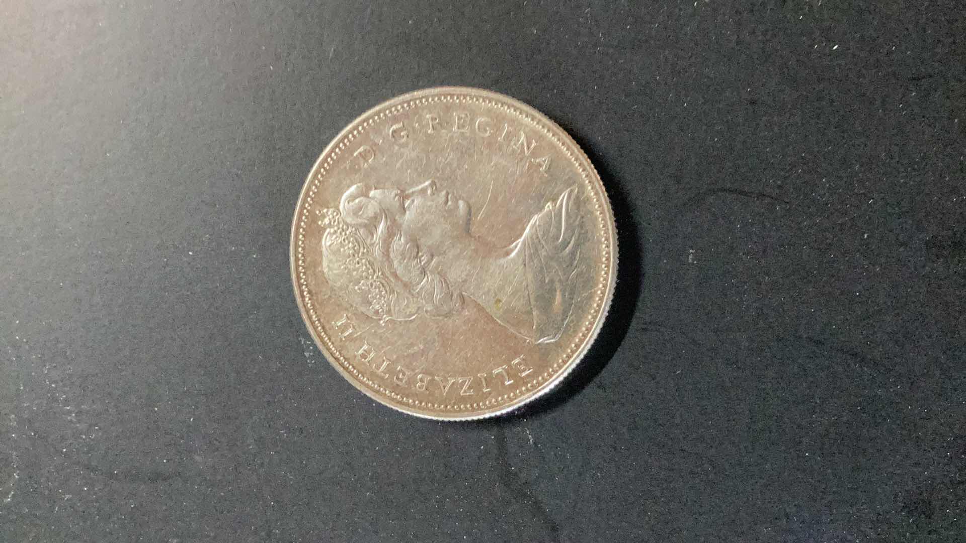 Photo 3 of CANADIAN 1867-1967 ONE DOLLAR COIN