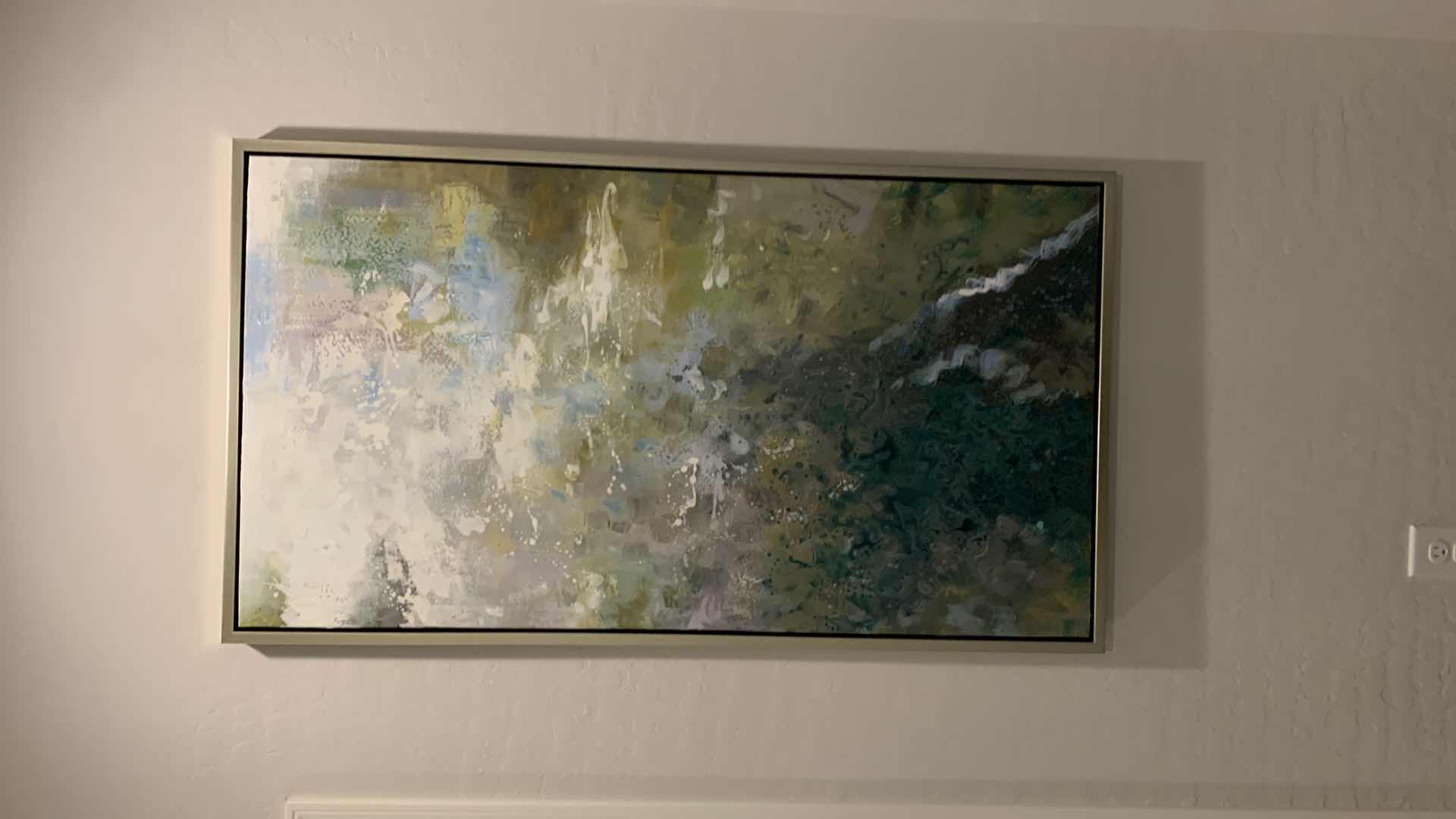 Photo 5 of FRAMED ABSTRACT ARTWORK, 28” x 50”