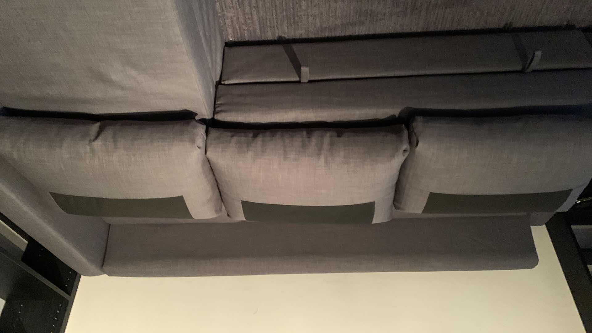 Photo 6 of MODULE GREY LINEN SECTIONAL SOFA / FUTON / BED 92” x 60”