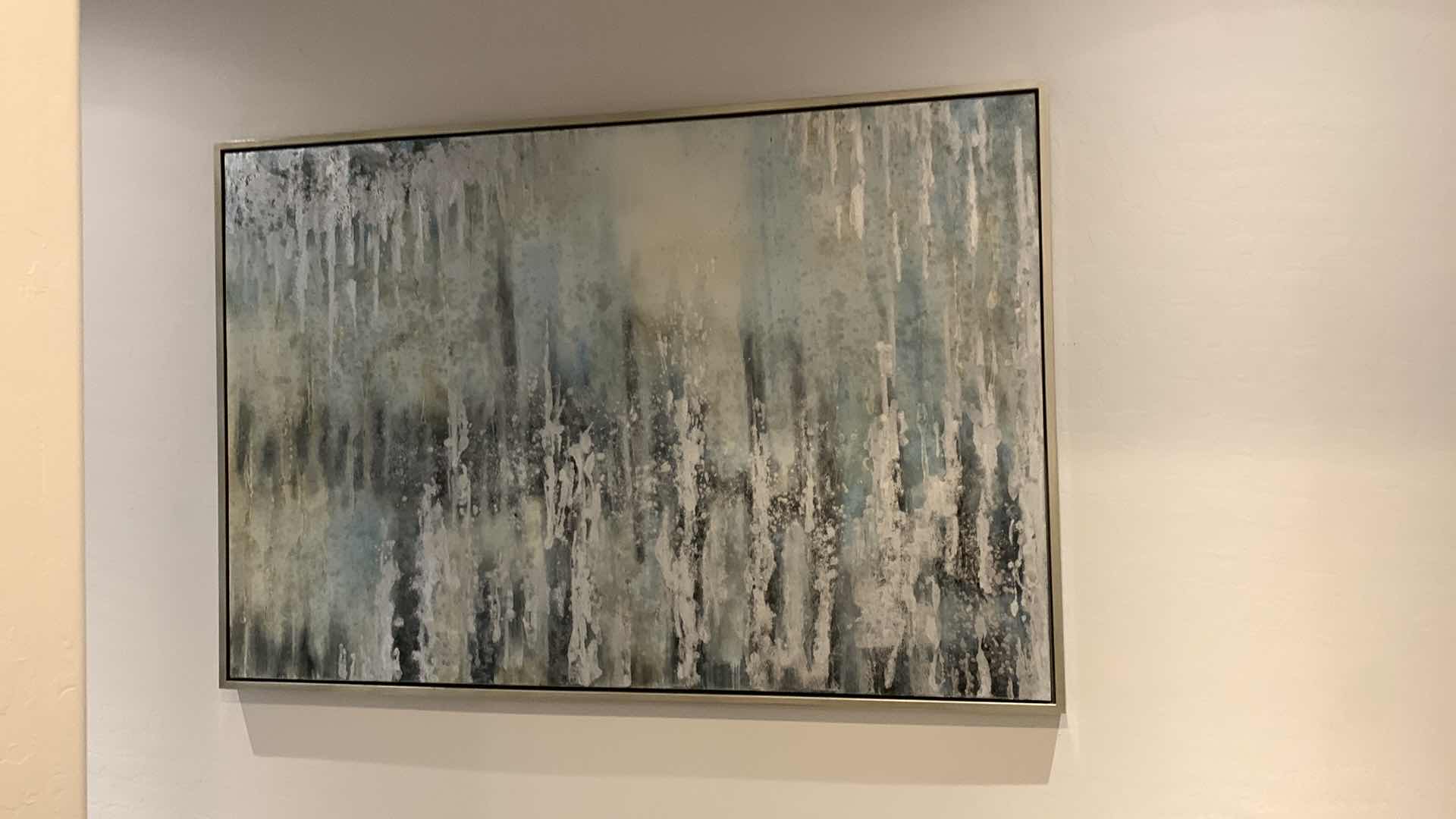 Photo 5 of FRAMED ABSTRACT ARTWORK, 62” x 42”