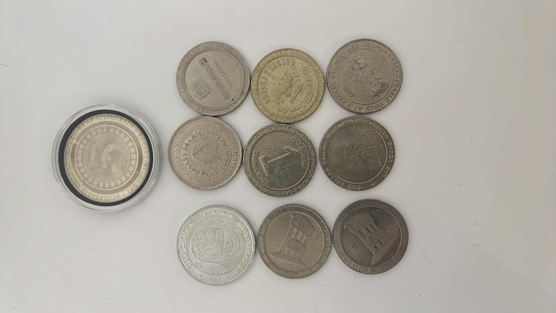 Photo 1 of 10-CASINO COINS