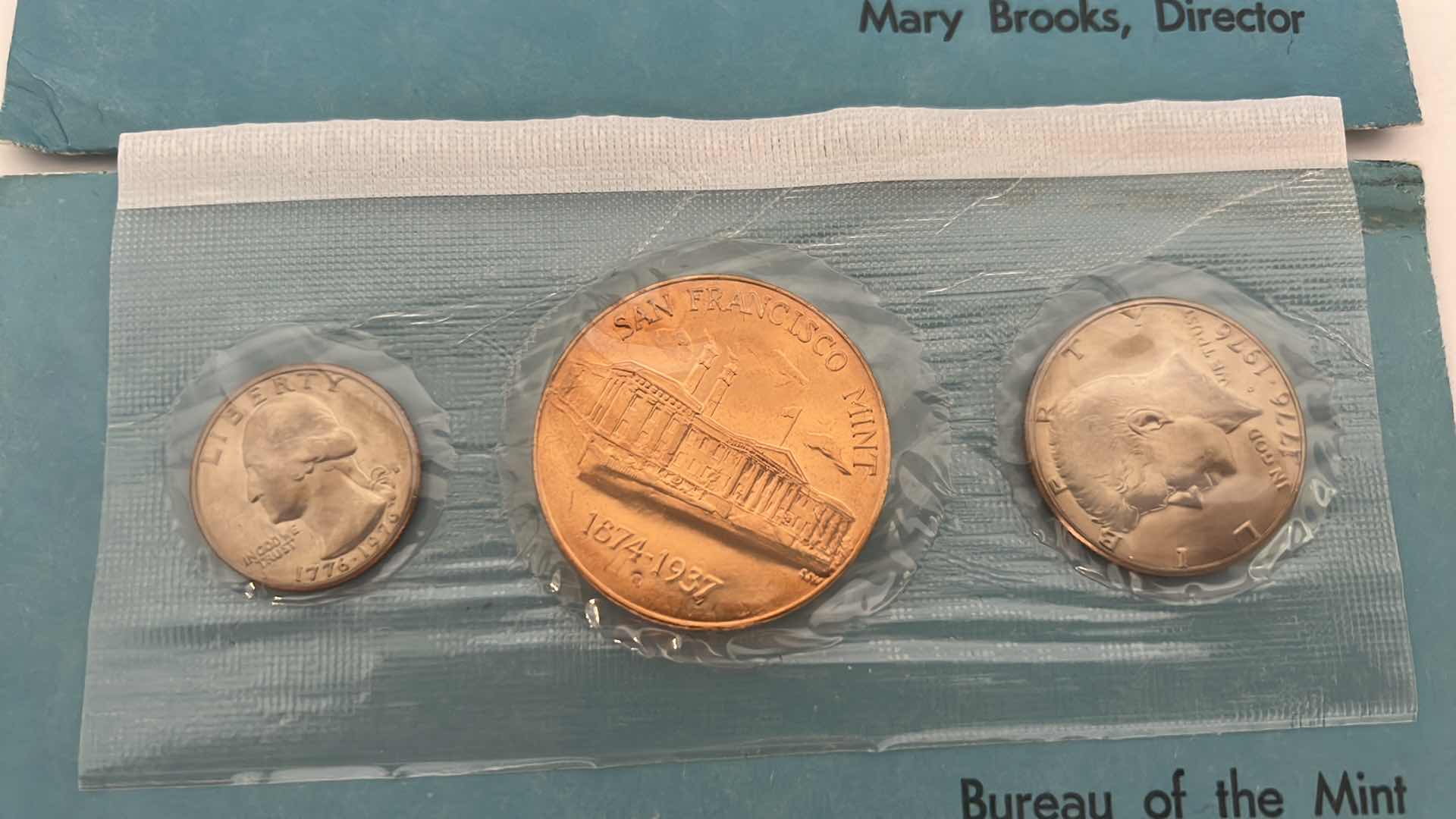 Photo 3 of 3 SETS- UNCIRCULATED BUREAU OF THE MINT MARY BROOKS DIRECTOR COIN COLLECTION