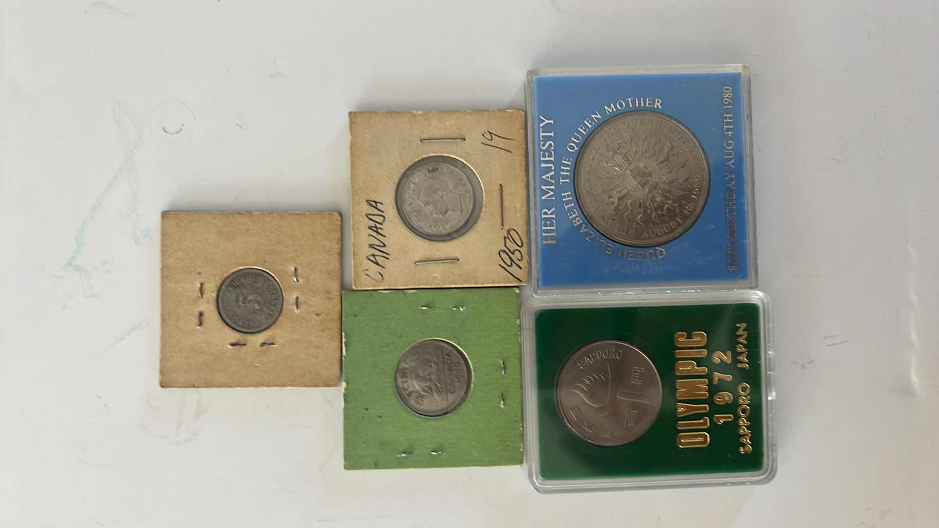 Photo 1 of 5-COLLECTOR COINS