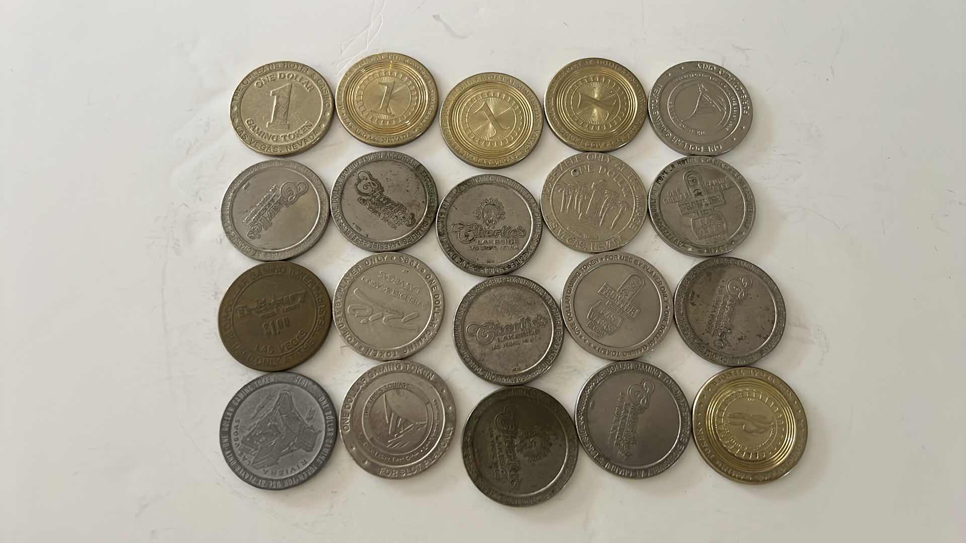 Photo 1 of 20-CASINO COINS