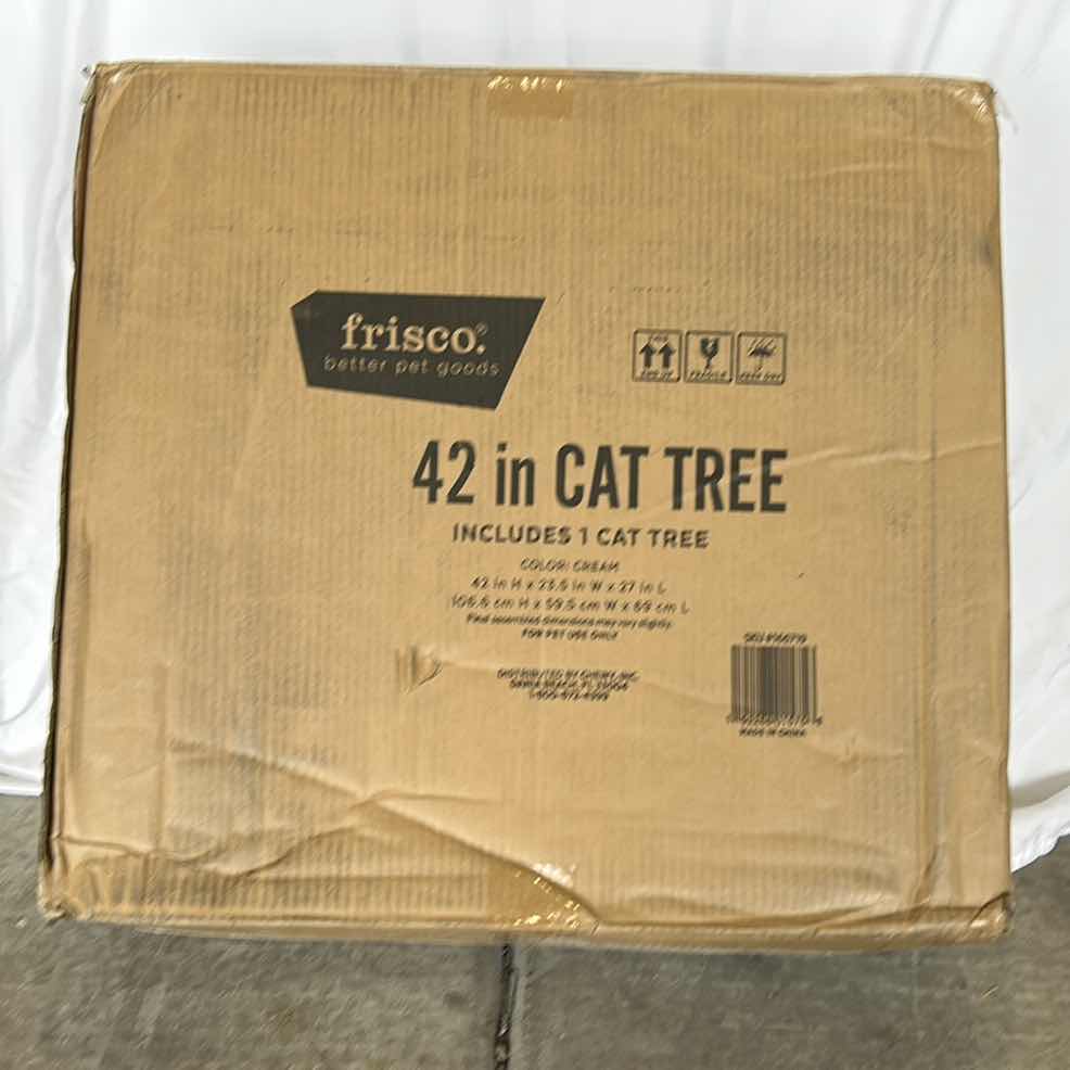 Photo 3 of NIB 42” CAT TREE BEIGE