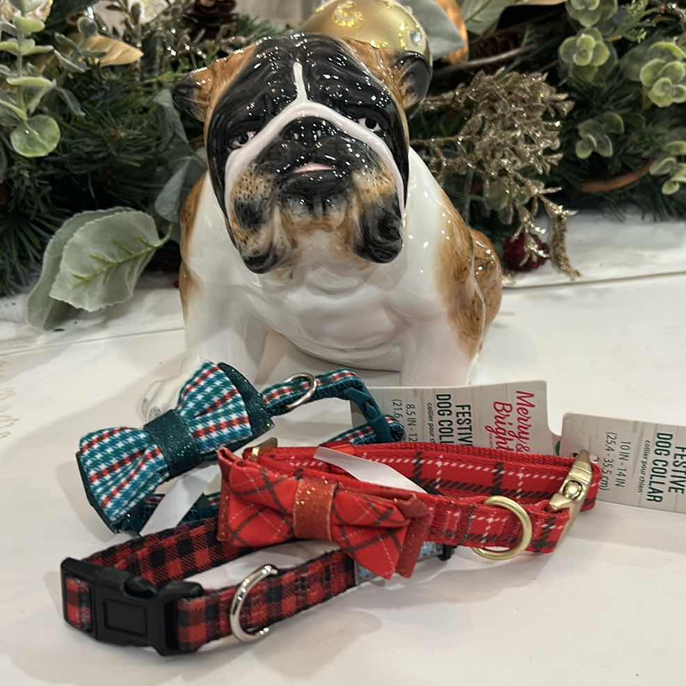 Photo 1 of 3 CHRISTMAS DOG COLLARS SIZE XS & S