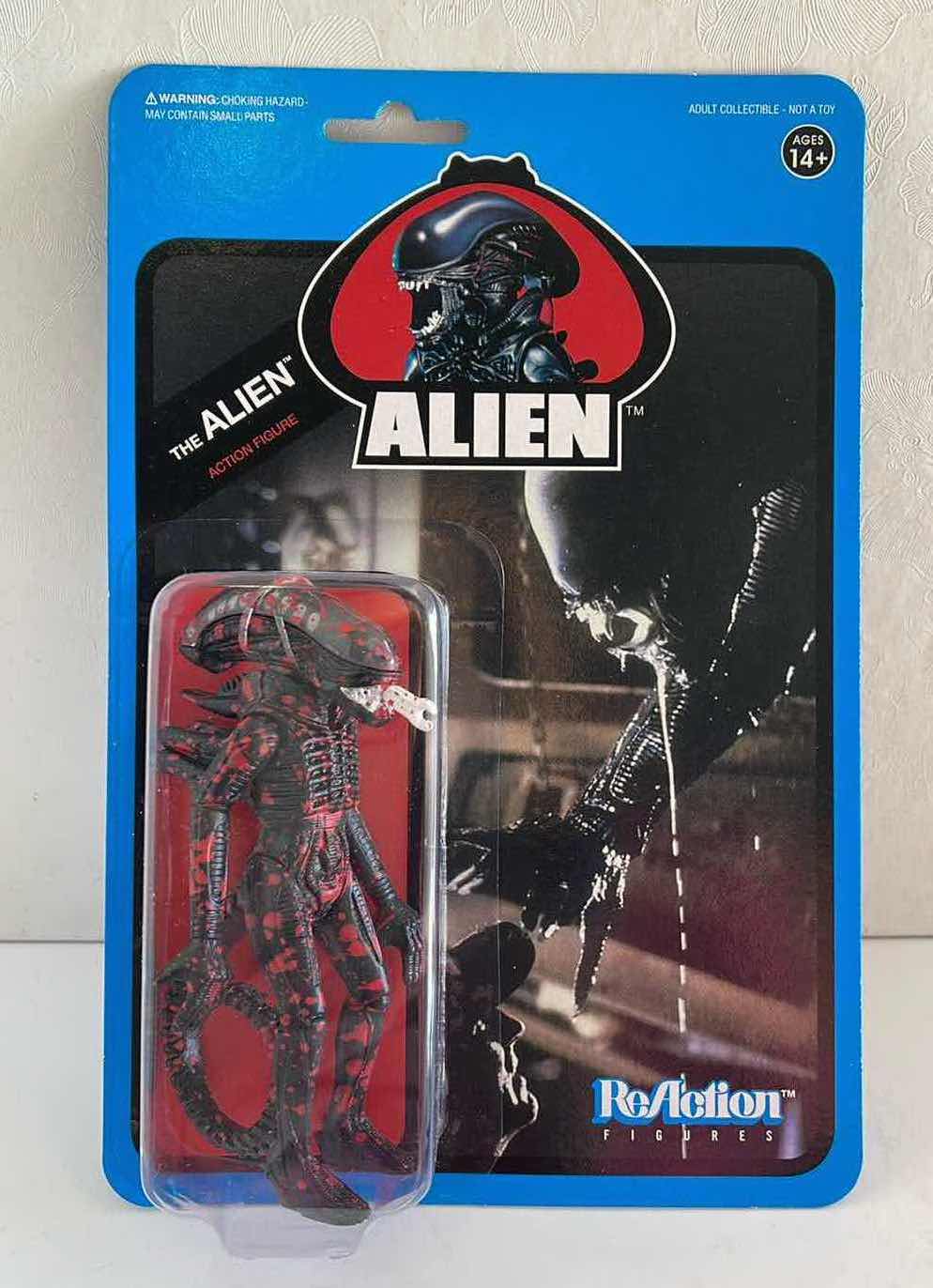 Photo 1 of NIB SUPER7 ALIEN THE ALIEN REACTION BLOODY OPEN MOUTH FIGURE - RETAIL PRICE $24.99