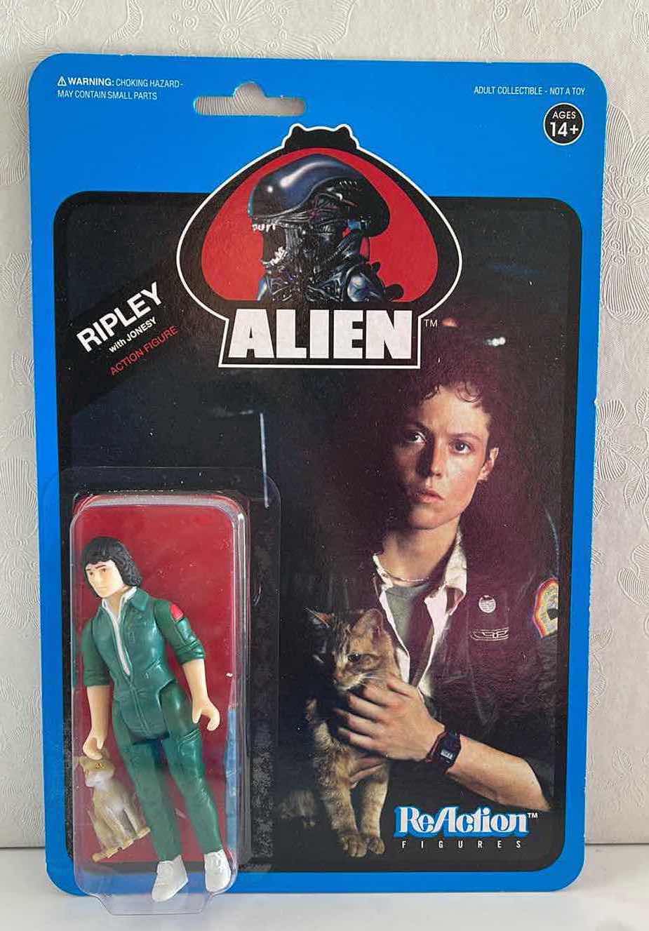 Photo 1 of NIB SUPER7 ALIEN RIPLEY WITH JONESY ACTION FIGURE - RETAIL PRICE $24.99