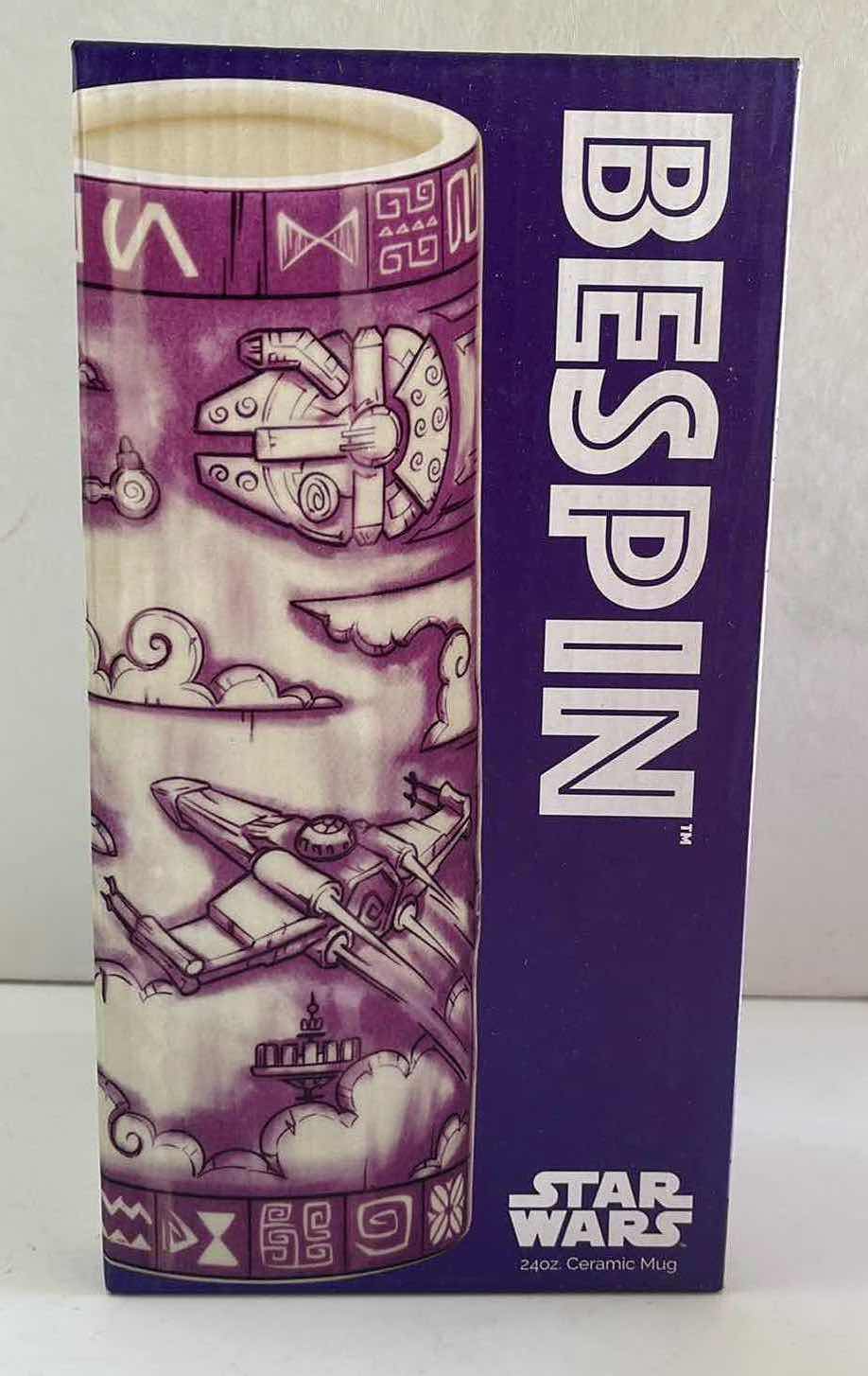 Photo 1 of NIB STAR WARS BESPIN 24 OZ. SCENIC GEEKI TIKIS MUG - RETAIL PRICE $39.99