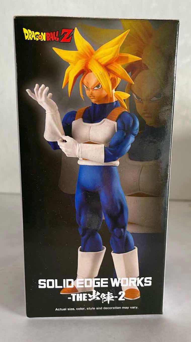 Photo 4 of NIB DRAGON BALL Z SOLID EDGE WORKS VOLUME 2 SUPER SAIYAN TRUNKS FIGURE- RETAIL PRICE $26.99