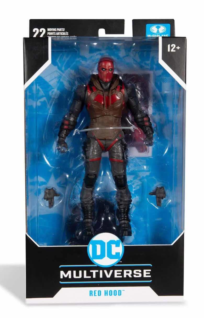Photo 1 of NIB DC MULTIVERSE RED HOOD  ACTION FIGURE - RETAIL PRICE $22.99