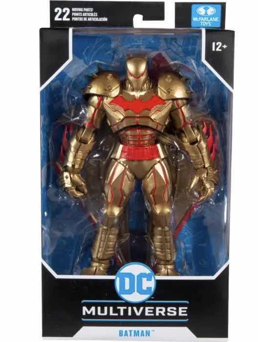 Photo 1 of NIB DC MULTIVERSE BATMAN HELLBAT GOLD EDITION ACTION FIGURE - RETAIL PRICE $22.99