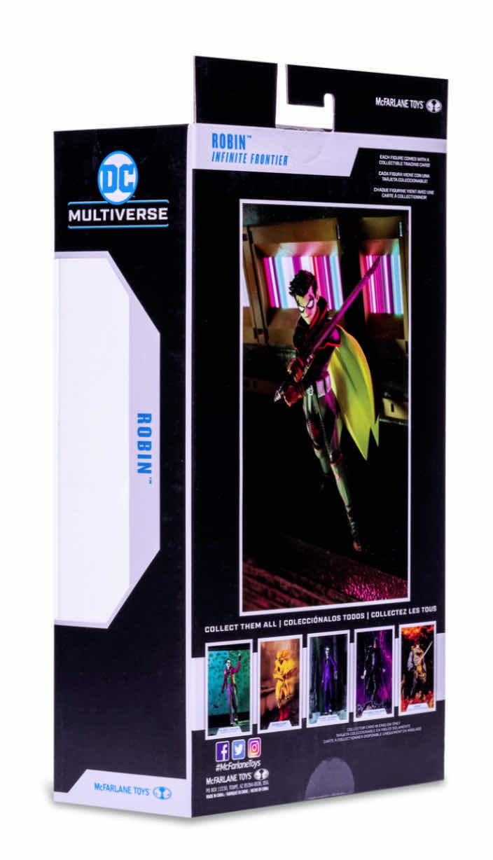 Photo 2 of NIB DC MULTIVERSE ROBIN ACTION FIGURE - RETAIL PRICE $22.99