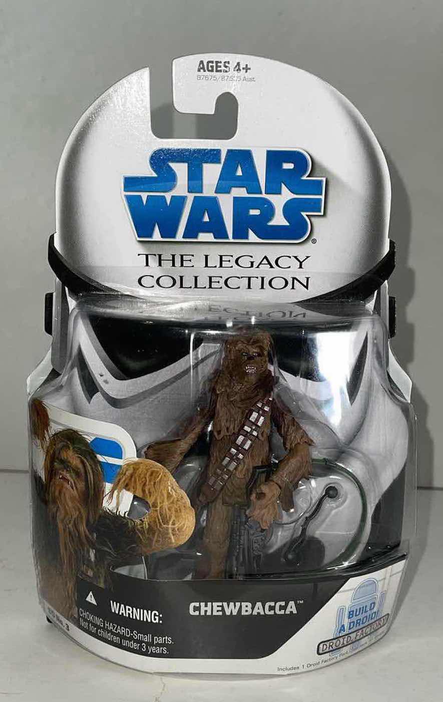 Photo 1 of NIB STAR WARS THE LEGACY COLLECTION: CHEWBACCA FIGURE #3- RETAIL PRICE $20.00