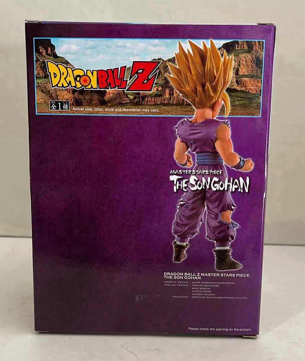 Photo 2 of NIB THE SON GOHAN - DRAGON BALL Z FIGURE - MASTER STARS PIECE - RETAIL PRICE $26.99