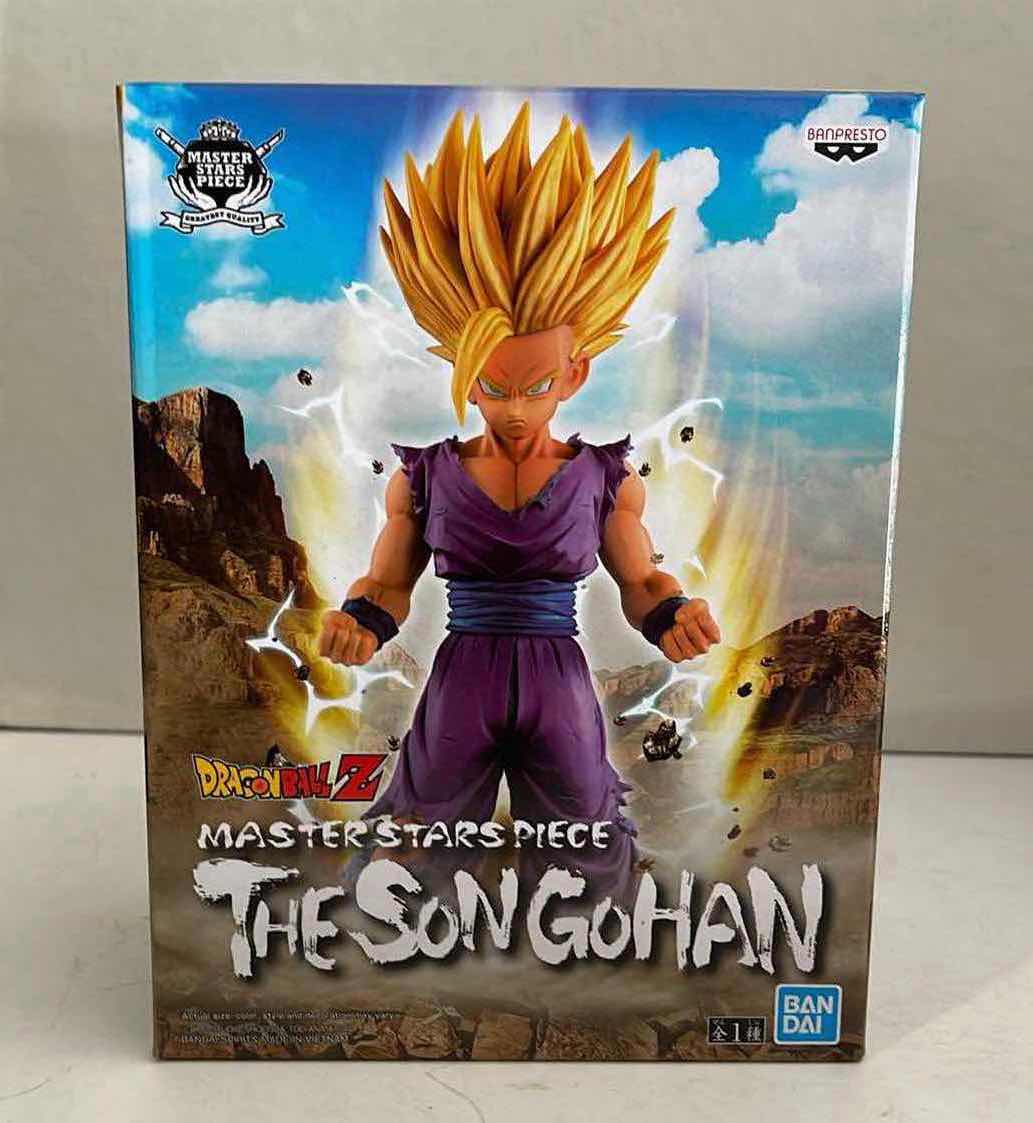 Photo 1 of NIB THE SON GOHAN - DRAGON BALL Z FIGURE - MASTER STARS PIECE - RETAIL PRICE $26.99