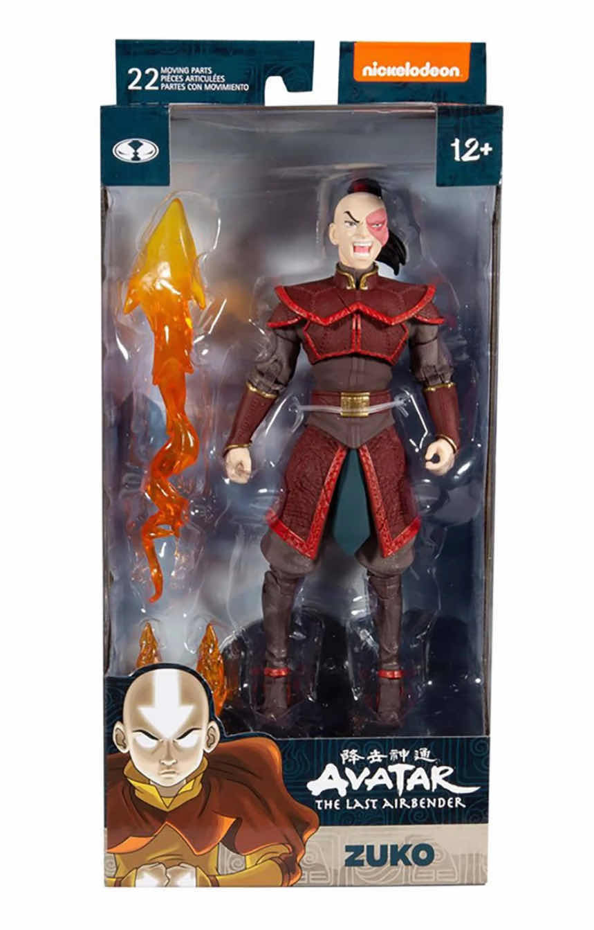 Photo 1 of NIB AVATAR THE LAST AIRBENDER ZUKO ACTION FIGURE - RETAIL PRICE $21.99