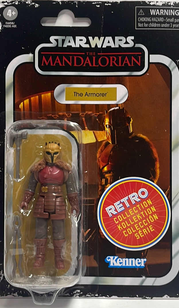 Photo 1 of NIB STAR WARS THE RETRO COLLECTION “THE ARMORER” ACTION FIGURE – RETAIL PRICE $14.99