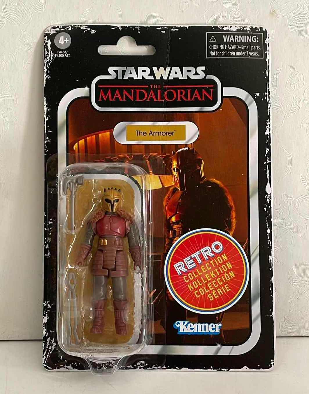 Photo 1 of NIB STAR WARS THE RETRO COLLECTION THE MANDALORIAN “THE ARMORER” ACTION FIGURE - RETAIL PRICE $14.99