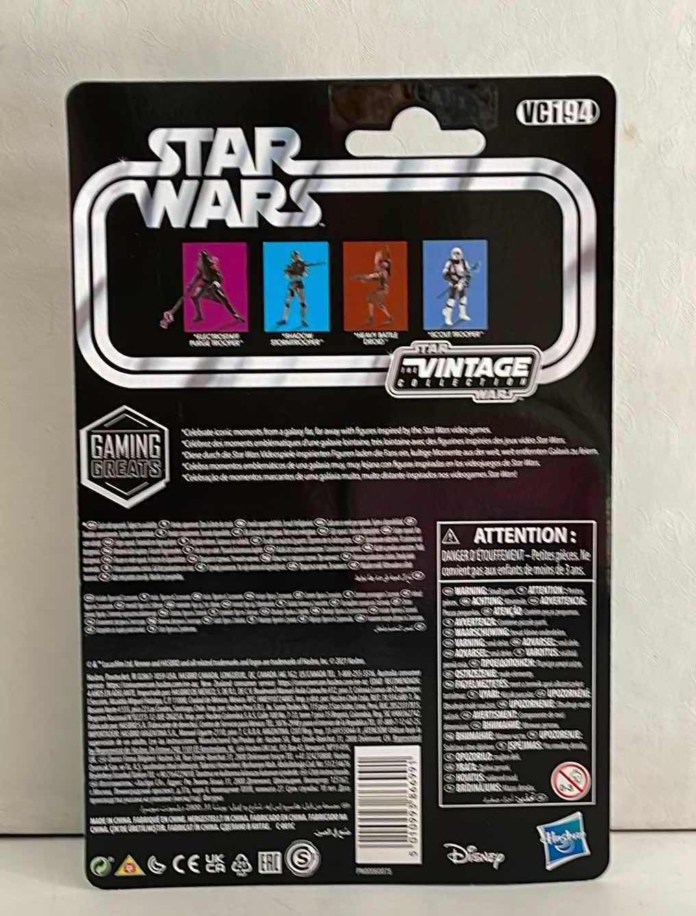 Photo 2 of NIB STAR WARS THE VINTAGE COLLECTION “SHADOW STORMTROOPER” ACTION FIGURE – RETAIL PRICE $17.99